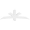 Ekena Millwork Davenport Architectural Grade PVC Gable Bracket, 84"W x 28"H x 4"D x 6"F, 8/12 Pitch GBP084X28X0406DAV00 - alternate 2